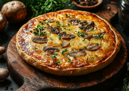 Шанежки с картошкой и грибами — душевная выпечка для всей семьи на завтрак