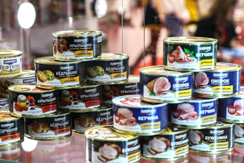 Консервы производителя «Главпродукт»