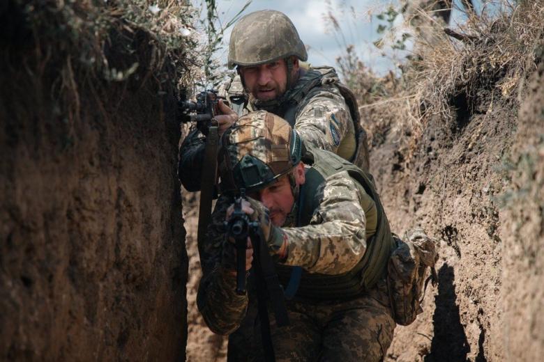 Военнослужащие ВСУ