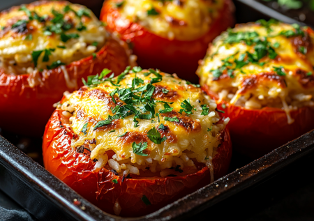 Сочный рис в горшочках из томатов — вкуснятина, от которой не оторваться