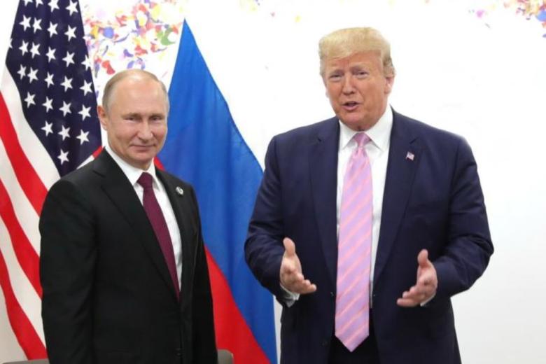 Владимир Путин и Дональд Трамп