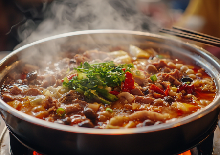Ароматный хого с мясом и овощами — суперский рецепт из Китая