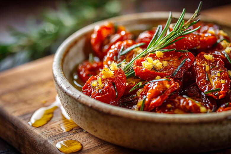 Самая вкусная заготовка: вяленые томаты с розмарином и пряным медом