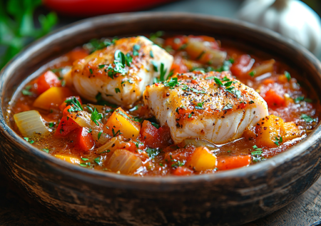 Рыбное рагу по-домашнему — готовлю на глаз, и всегда выходит вкусно