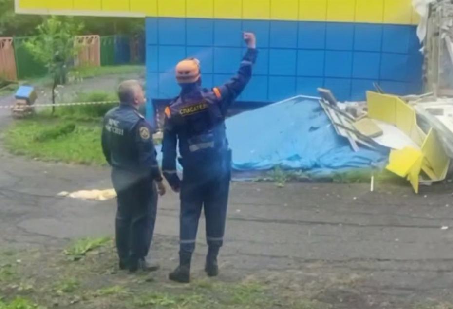 Детский сад № 15 в Петропавловске-Камчатском, который пострадал от мощного землетрясения