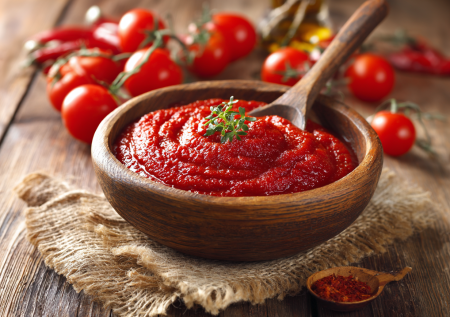 Томатную пасту летом не покупаю! Готовлю сама: очень просто и вкусно