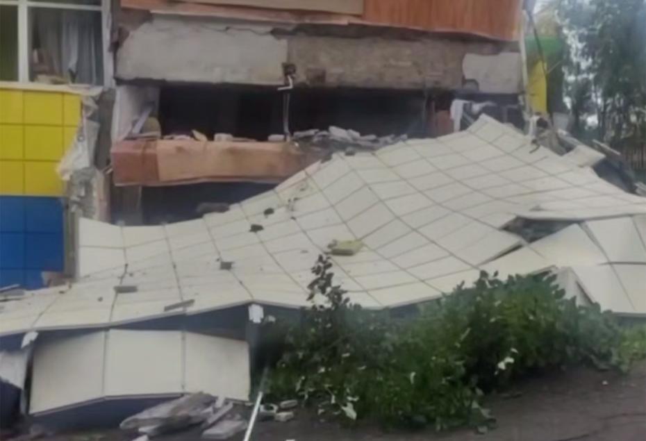 Детский сад № 15 в Петропавловске-Камчатском, который пострадал от мощного землетрясения