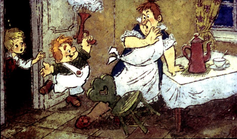 Мультипликационный фильм «Малыш и Карлсон»