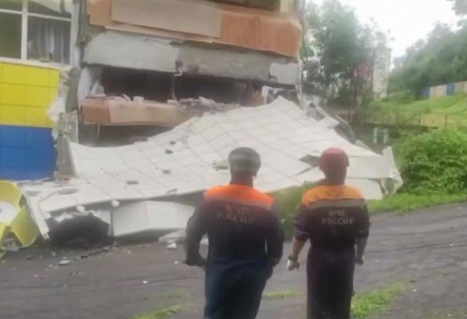 Детский сад № 15 в Петропавловске-Камчатском, который пострадал от мощного землетрясения