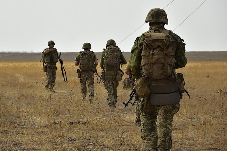 Военнослужащие ВСУ