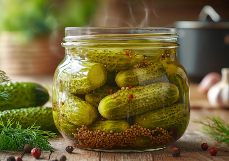 Хрустящие корнишоны в маринаде — классика заготовок! Простая закатка