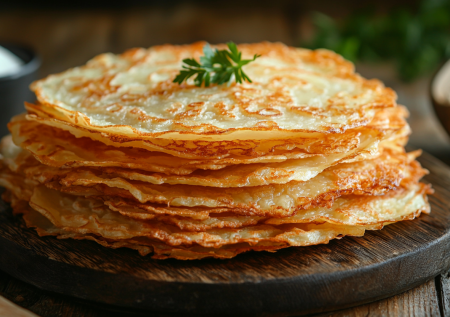 Вместо драников жарю картофельные блинчики: вкуснятина с хрустящими краями