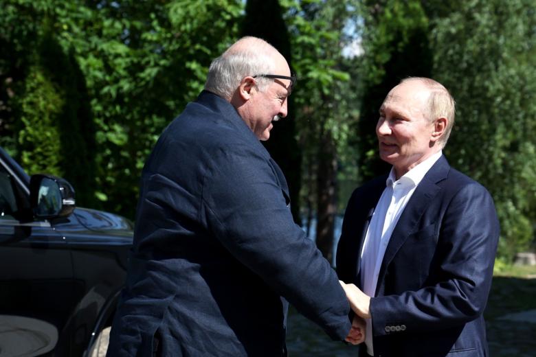 Александр Лукашенко, Владимир Путин