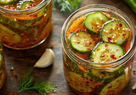 Огурцы по-корейски на зиму! Хрустящая закуска, которая исчезает мгновенно