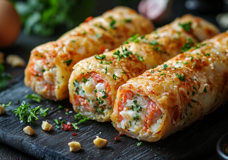 Смешала яйца с сыром! Улетная закуска «Крабовые хвостики» готова — вкуснота