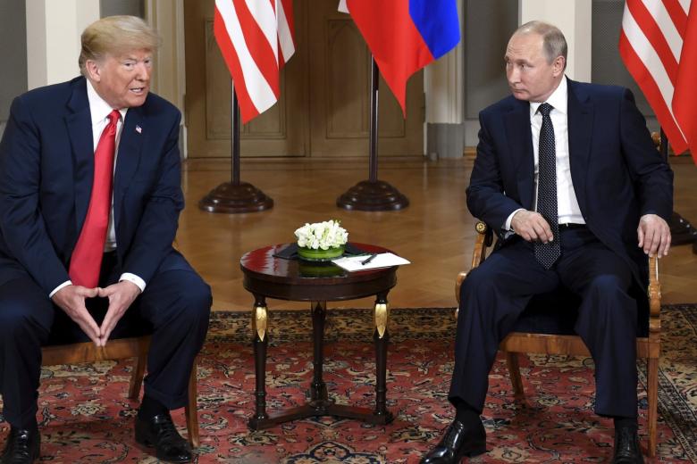 Дональд Трамп и Владимир Путин