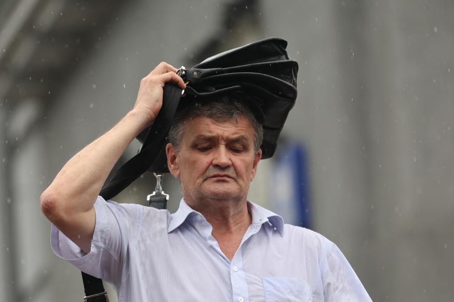 Дождливая погода в Москве