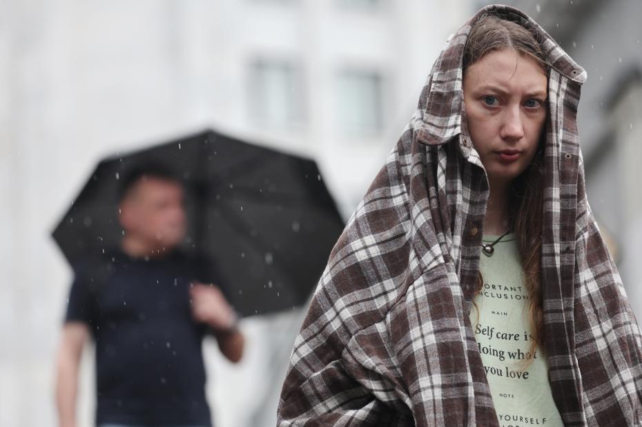 Дождливая погода в Москве