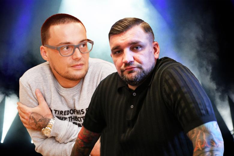Рэперы Гуф и Баста