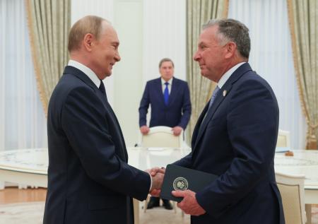 Путин принял Уиткоффа в Кремле
