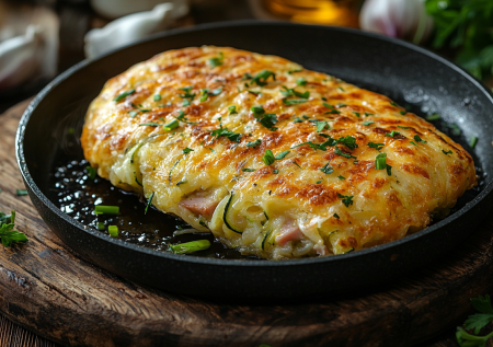 Кабачковые чебуреки с ветчиной и сыром! Хрустящие и невероятно вкусные