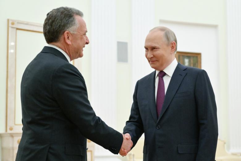 Владимир Путин и Стив Уиткофф