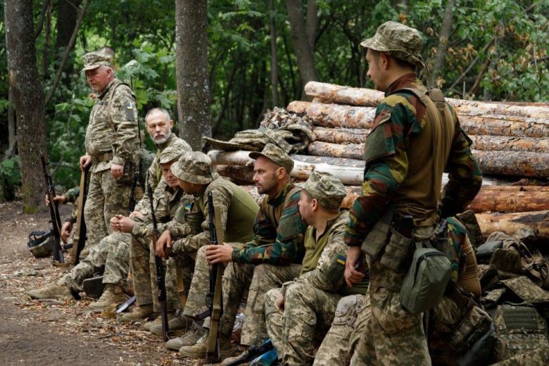 Военнослужащие ВСУ