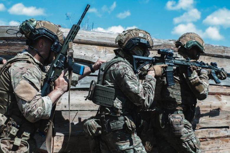 Военнослужащие ВСУ