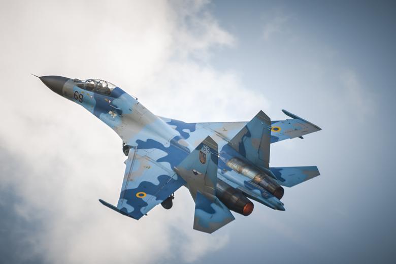Истребитель-перехватчик Су-27 ВВС Украины