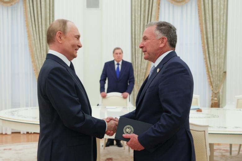 Владимир Путин и Стив Уиткофф