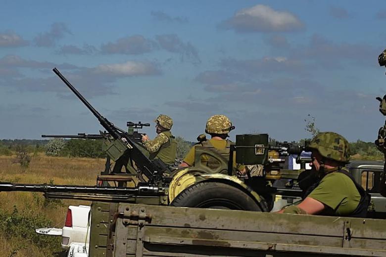 Военнослужащие ВСУ