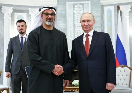 Названа основная тема переговоров Путина и президента ОАЭ