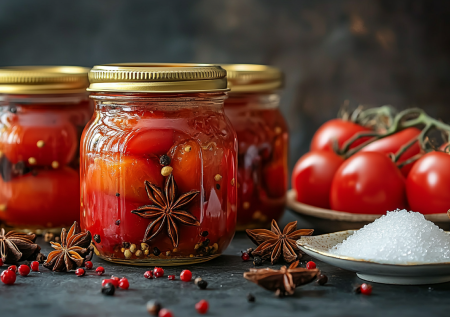 Вкуснее варенья! Сахарные помидоры в банках на зиму