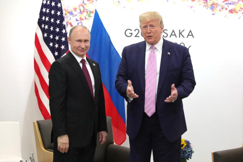 Владимир Путин и Дональд Трамп