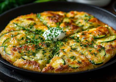 Кабачковые хачапурики на завтрак! Готовим вкуснятину с сыром за 12 минут