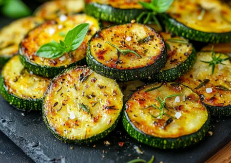 Золотые кабачки с чесночным духом: быстрый рецепт!