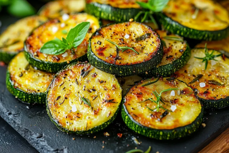 Золотые кабачки с чесночным духом: быстрый рецепт!
