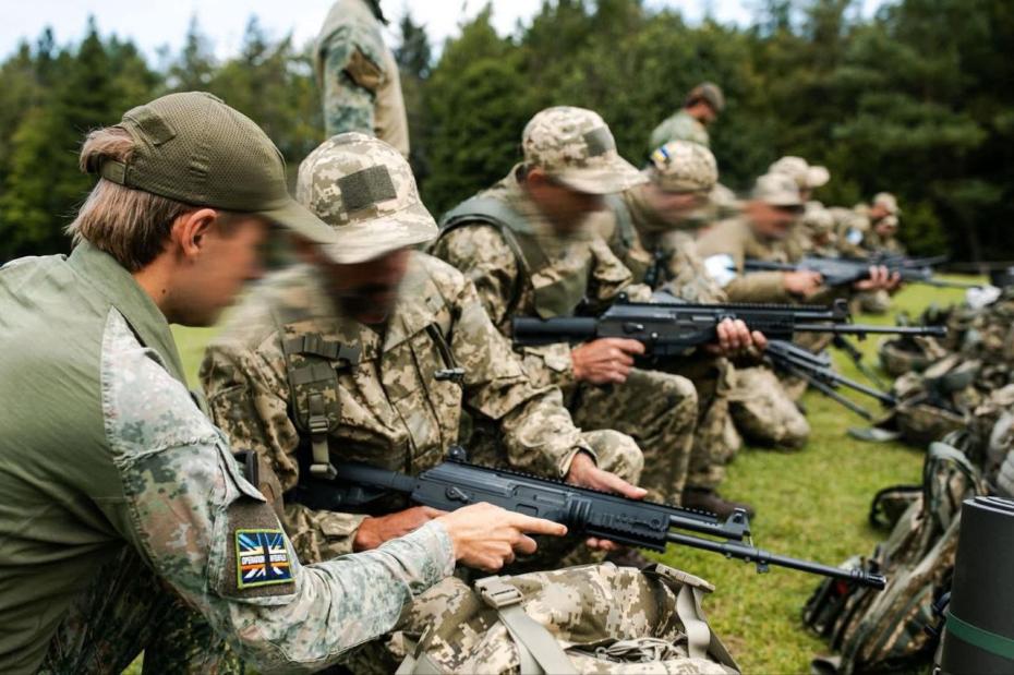 Военнослужащие ВСУ