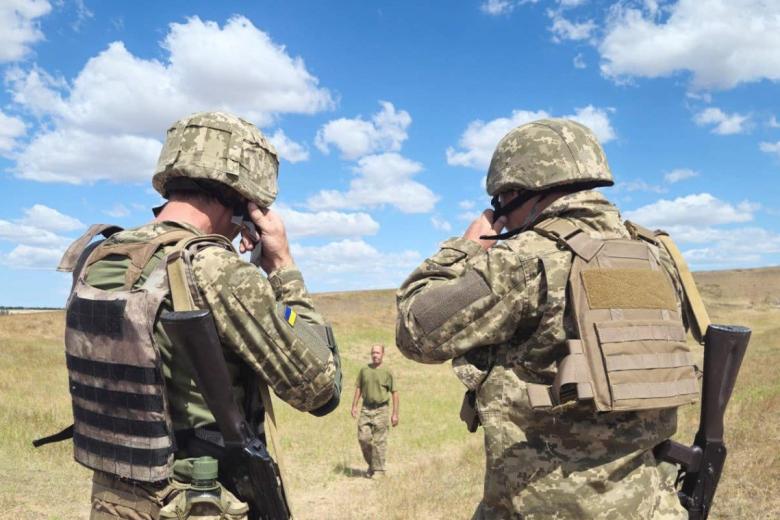 Военнослужащие ВСУ