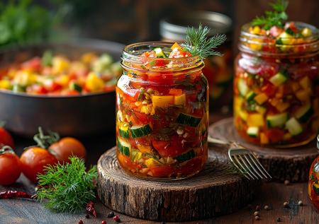 Салат «Кубанский» на зиму — и 30 банок мало! Вкус лета в холодное время