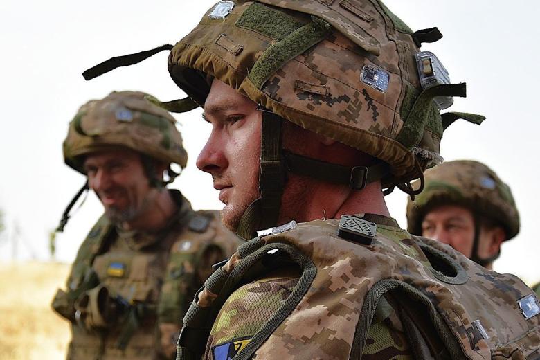 Военнослужащие ВСУ