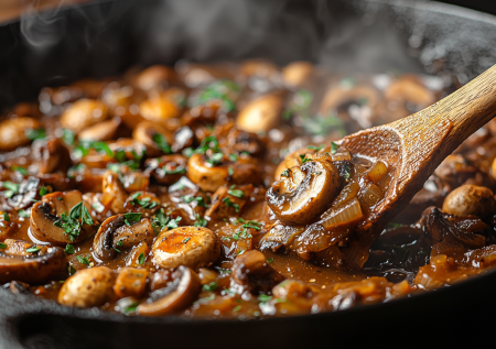 Подливка с грибами к пюре и макаронам! Вкусно, сытно и из простых продуктов