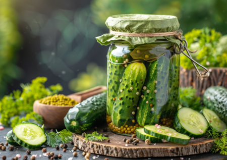Уникальный рецепт: маринованные огурцы в литровой банке