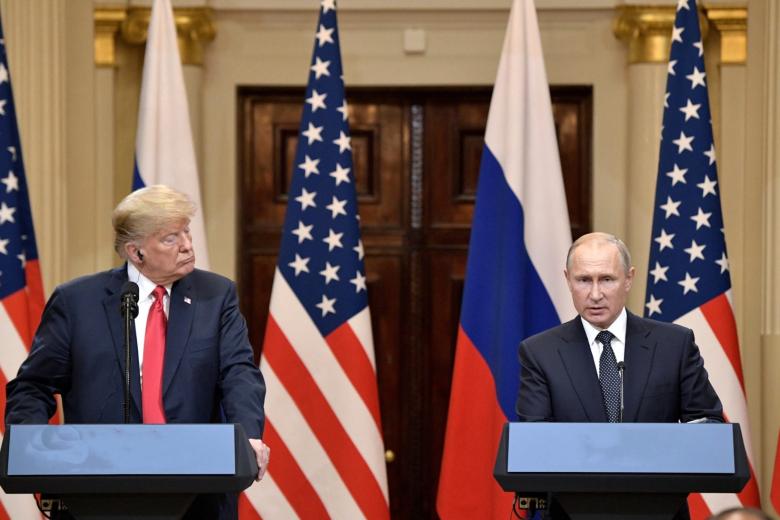 Дональд Трамп и Владимир Путин