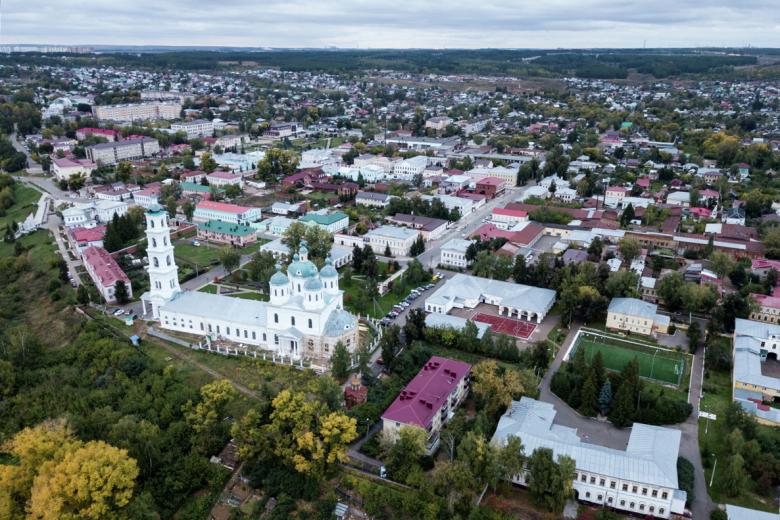 Город Елабуга в Татарстане