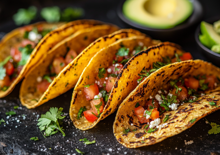 Мини-тако из кабачков — лёгкая летняя закуска! Вкусно с любыми начинками