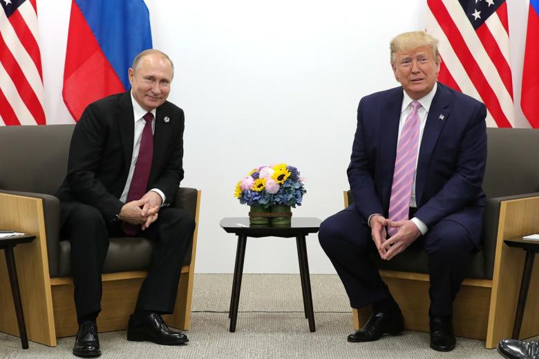 Владимир Путин и Дональд Трамп