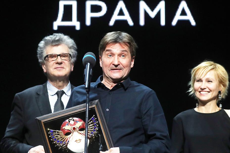 Юрий Бутусов, Игорь Костолевский и Ингеборга Дапкунайте, 2018 год