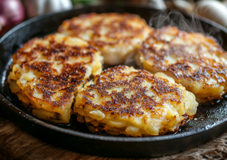 Картофельные колдуны с мясной начинкой! Быстрый рецепт — выкладываем ложкой