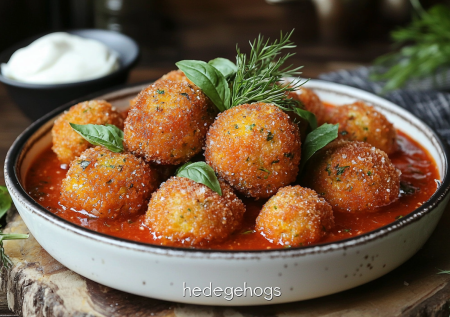 Смешала, потушила — готово! Кабачковые ёжики в томатной заливке — вкуснота!